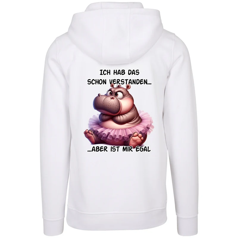 Hoodie - Ich hab das schon verstanden...Nilpferd