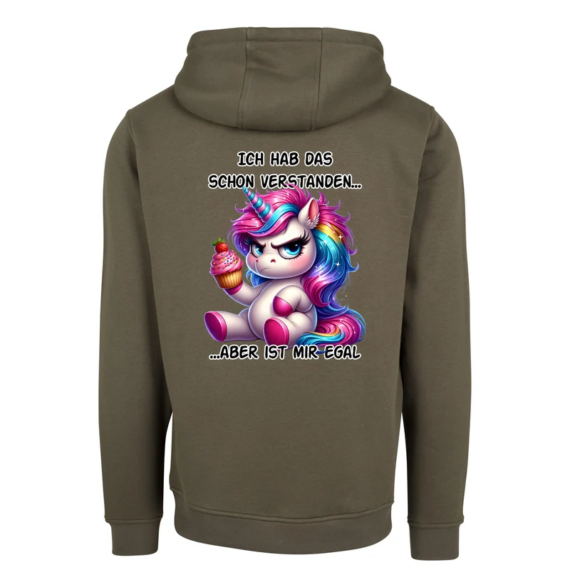 Hoodie - Ich hab das schon verstanden... Einhorn