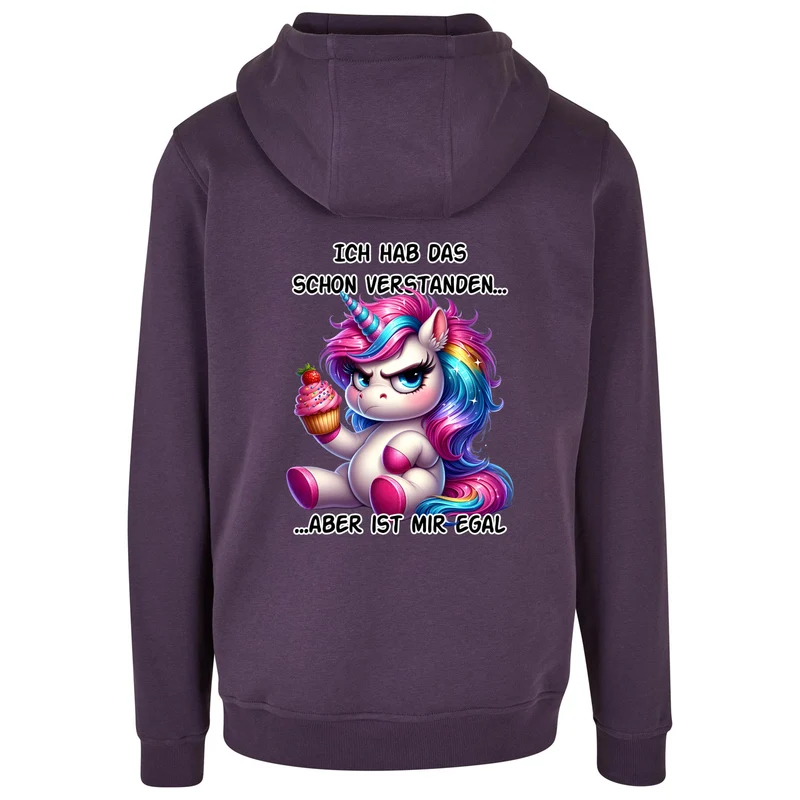 Hoodie - Ich hab das schon verstanden... Einhorn
