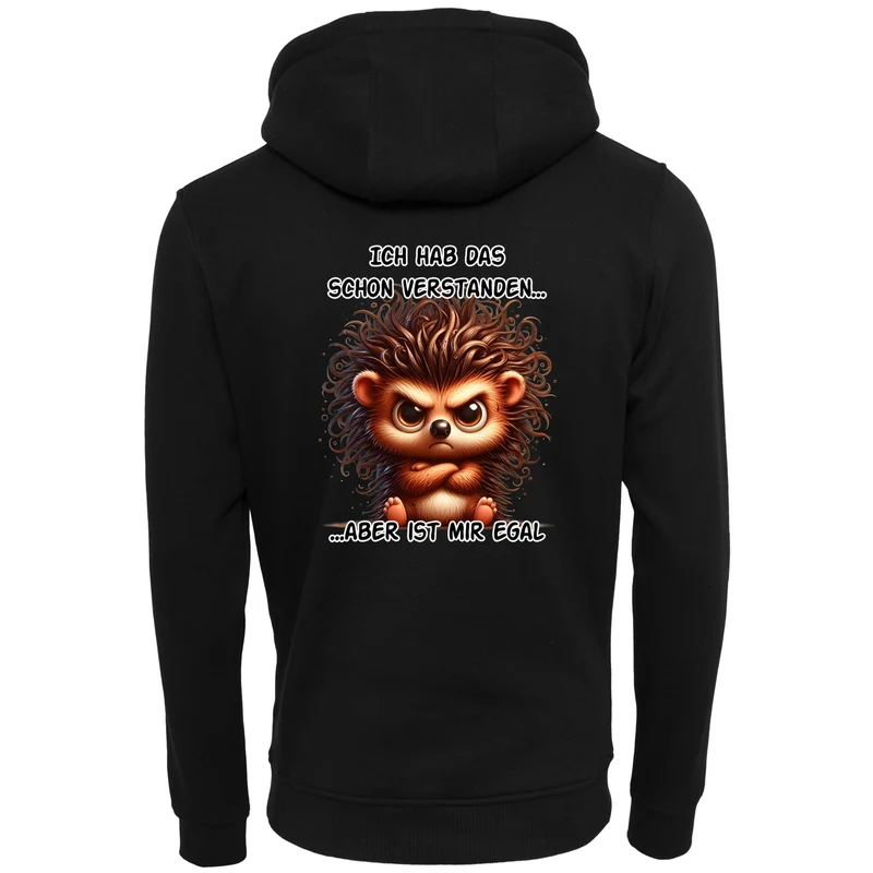 Hoodie - Ich hab das schon verstanden... Igel