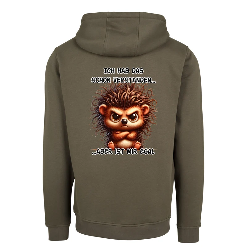 Hoodie - Ich hab das schon verstanden... Igel