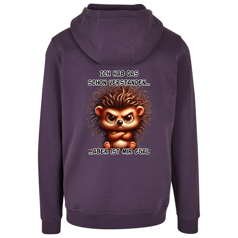 Hoodie - Ich hab das schon verstanden... Igel