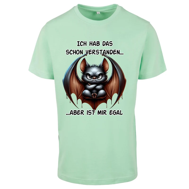 Ich hab das schon verstanden Fledermaus T-Shirt – Freches Statement Shirt