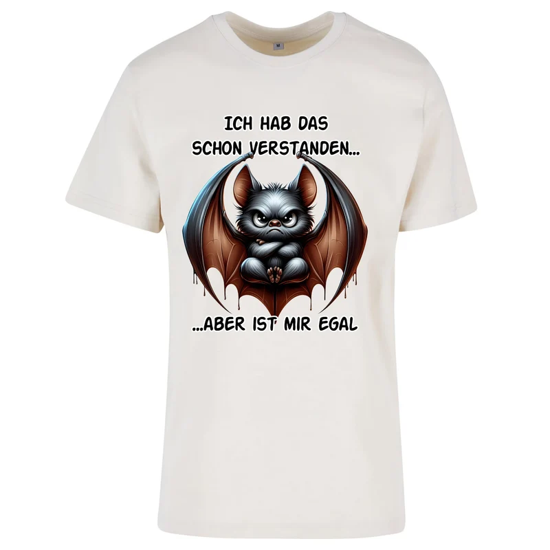 Ich hab das schon verstanden Fledermaus T-Shirt – Freches Statement Shirt