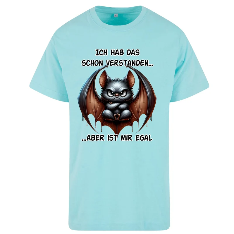 Ich hab das schon verstanden Fledermaus T-Shirt – Freches Statement Shirt