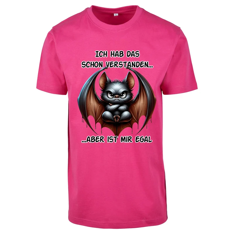 Ich hab das schon verstanden Fledermaus T-Shirt – Freches Statement Shirt
