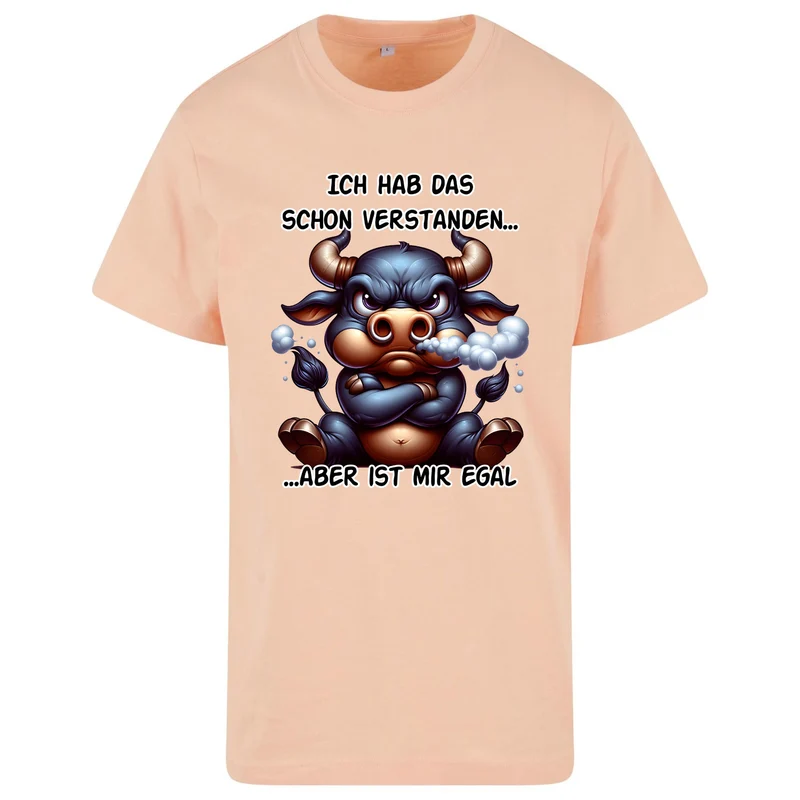 Ich hab das schon verstanden Stier T-Shirt – Freches Statement Shirt
