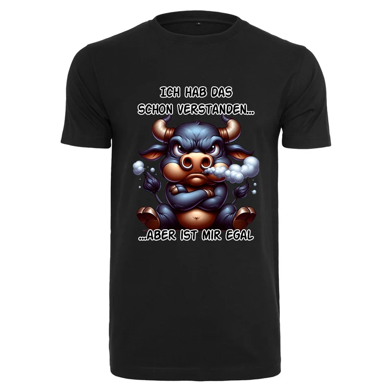Ich hab das schon verstanden Stier T-Shirt – Freches Statement Shirt