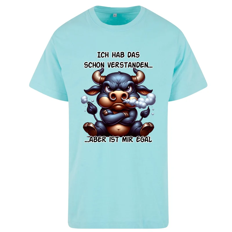 Ich hab das schon verstanden Stier T-Shirt – Freches Statement Shirt
