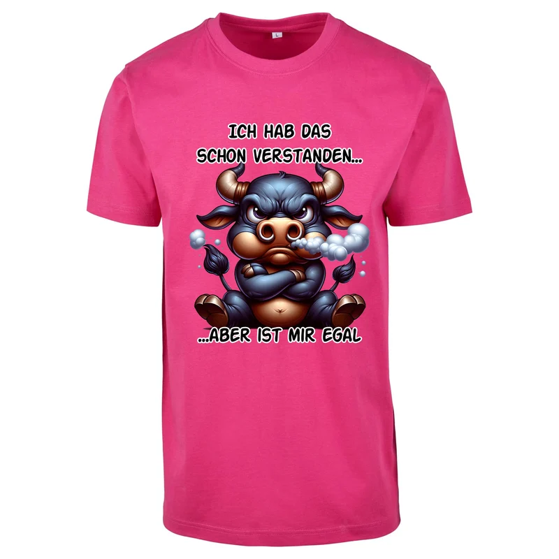 Ich hab das schon verstanden Stier T-Shirt – Freches Statement Shirt