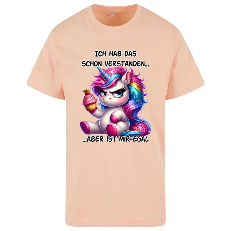 Ich hab das schon verstanden Einhorn T-Shirt – Freches Statement Shirt