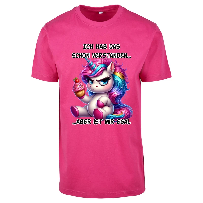 Ich hab das schon verstanden Einhorn T-Shirt – Freches Statement Shirt