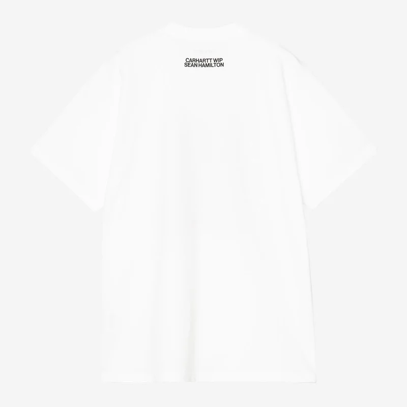 Carhartt WIP Sean Hamilton 02 Herren-T-Shirt | Weiß