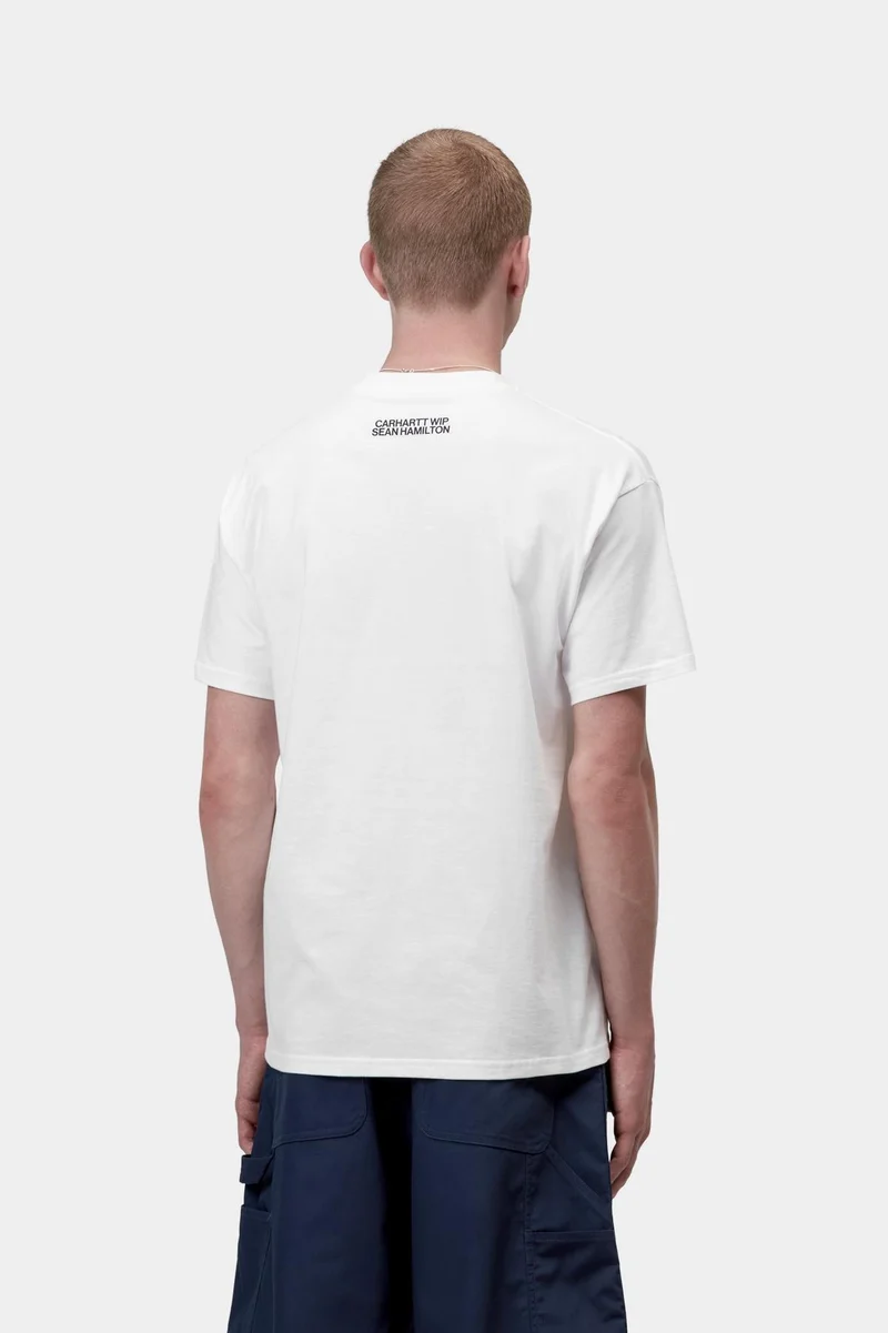 Carhartt WIP Sean Hamilton 02 Herren-T-Shirt | Weiß