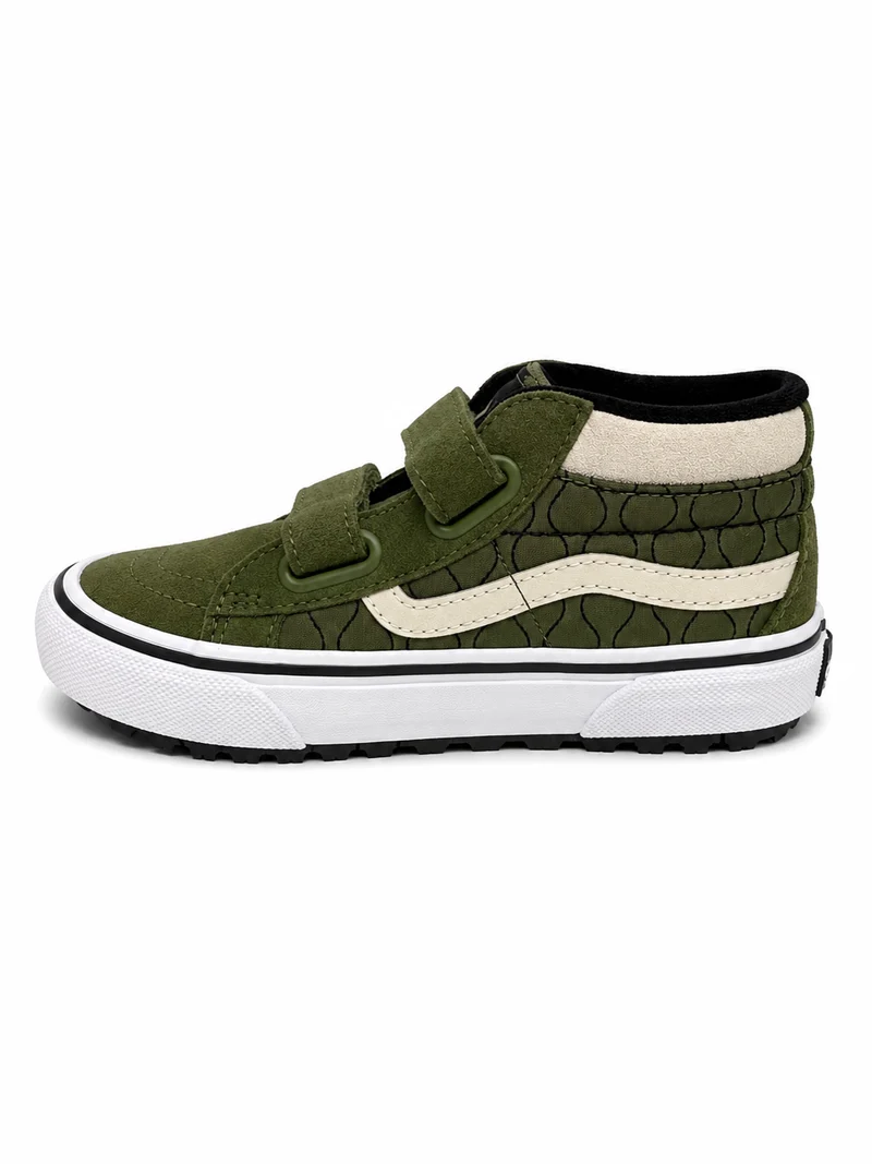VANS SK8-Mid Reissue V Kinder-Sneaker – Grün/Marshmallow