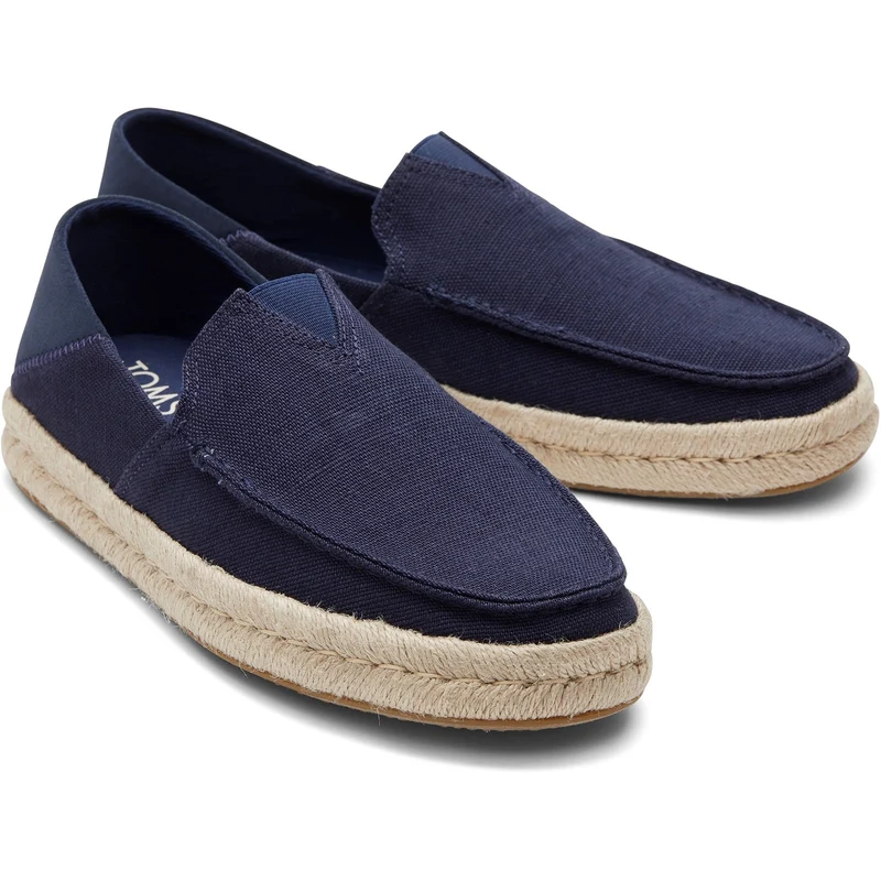 TOMS Alonso Herren-Pantolette | Marineblau