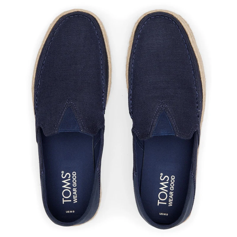 TOMS Alonso Herren-Pantolette | Marineblau