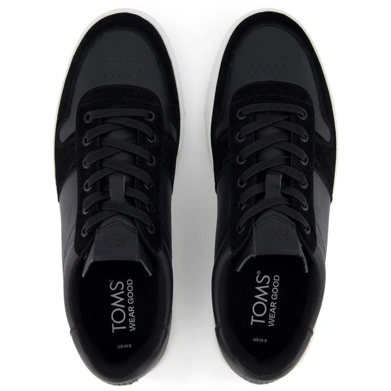 TOMS Herren-Sneaker Trvl Lite Court | Schwarz