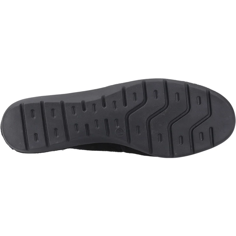 Hush Puppies Shelby Damen-Loafer | Schwarzes Wildleder