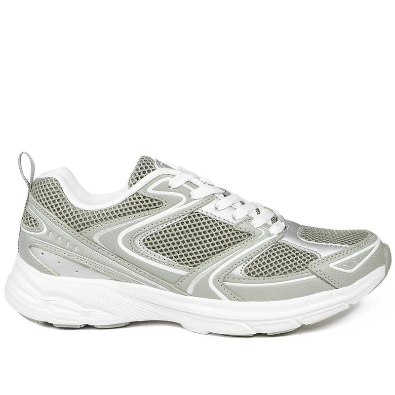 Bellissimo Sporty Memory Foam Trainers - BELSUNCH43002 / 329 311 - Khaki
