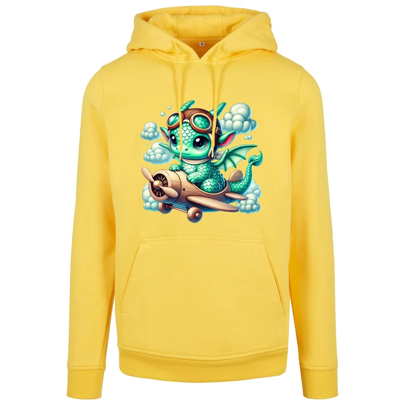 Hoodie - Drache Flugzeug