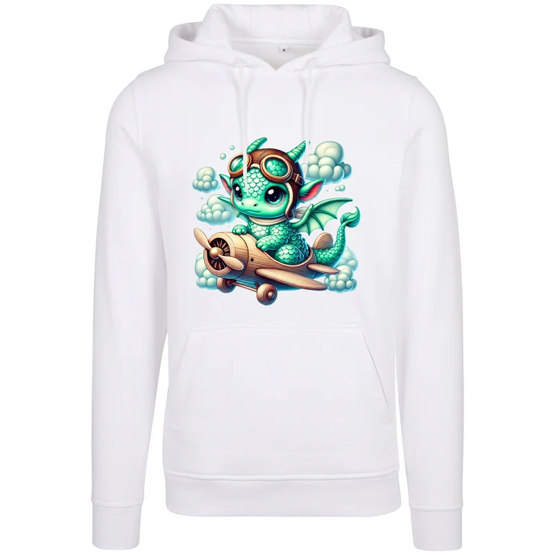 Hoodie - Drache Flugzeug