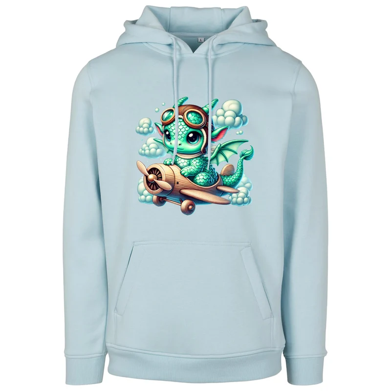 Hoodie - Drache Flugzeug