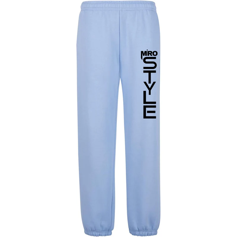 Sweatpants Jogginghose - Miro Style Long Print Black