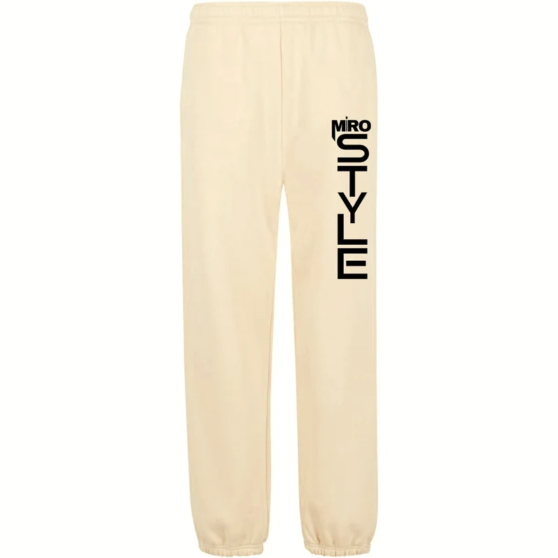 Sweatpants Jogginghose - Miro Style Long Print Black