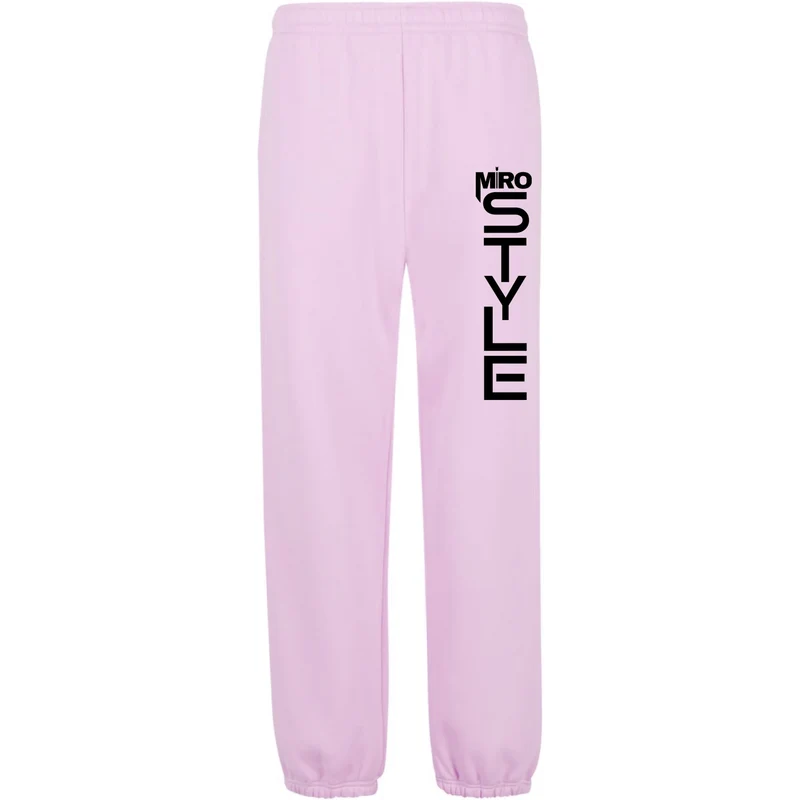 Sweatpants Jogginghose - Miro Style Long Print Black