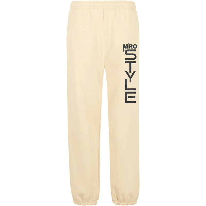 Sweatpants Jogginghose - Miro Style Long Print Black