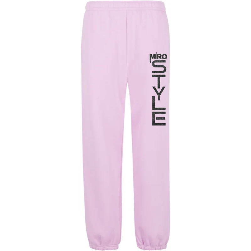 Sweatpants Jogginghose - Miro Style Long Print Black