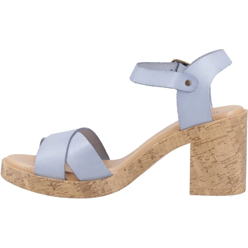 Hush Puppies Georgia Damen-Sandalen mit Absatz | Blau