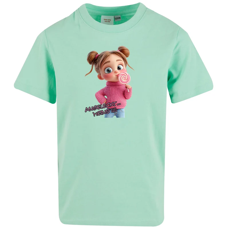 Kids T-Shirt - Mädchen Angeleckt Meins !!