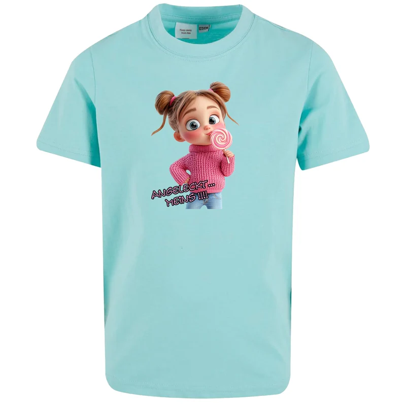 Kids T-Shirt - Mädchen Angeleckt Meins !!
