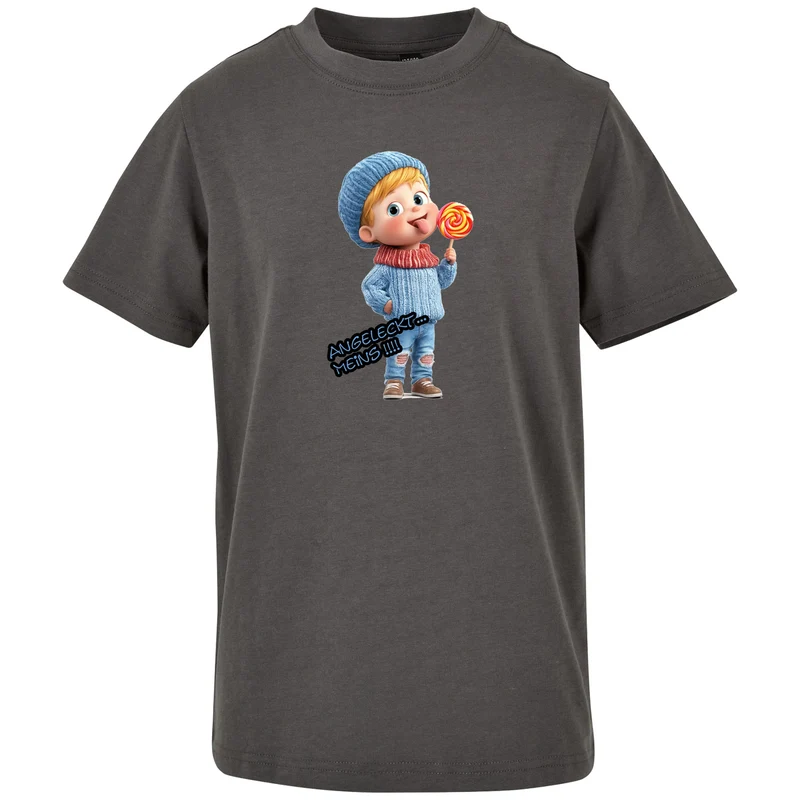 Kids T-Shirt - Junge Angeleckt Meins !!