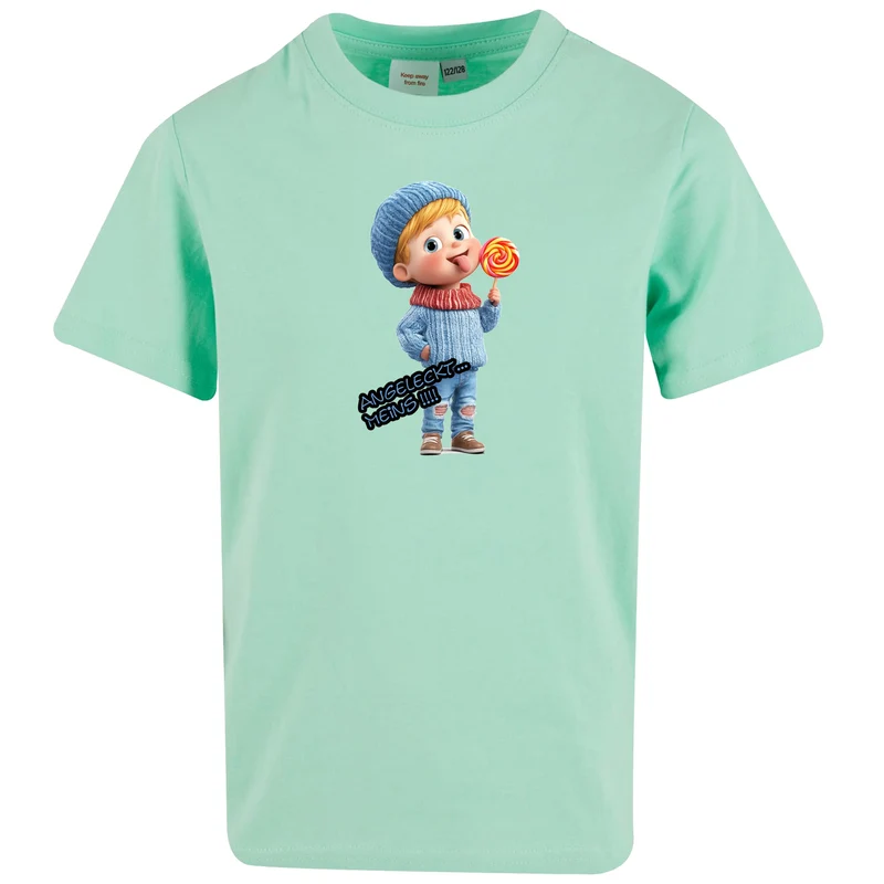 Kids T-Shirt - Junge Angeleckt Meins !!