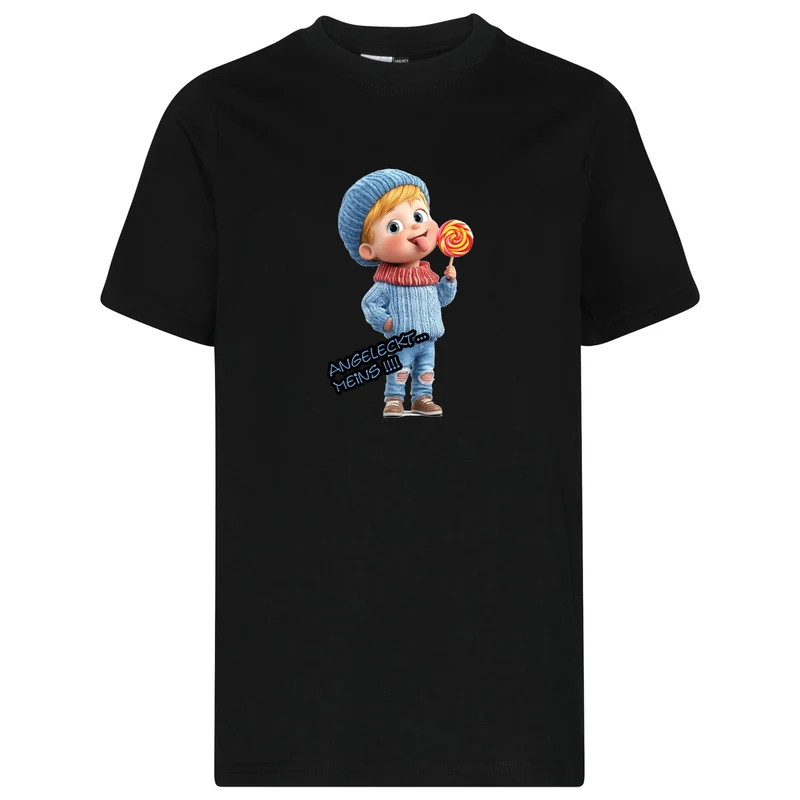 Kids T-Shirt - Junge Angeleckt Meins !!