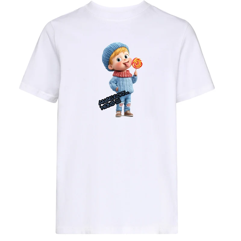 Kids T-Shirt - Junge Angeleckt Meins !!