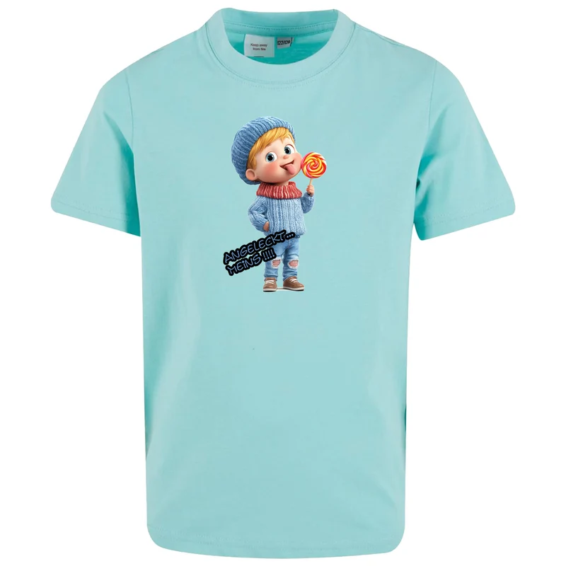 Kids T-Shirt - Junge Angeleckt Meins !!