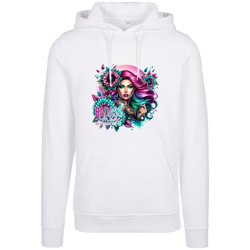 Hoodie - badass Woman