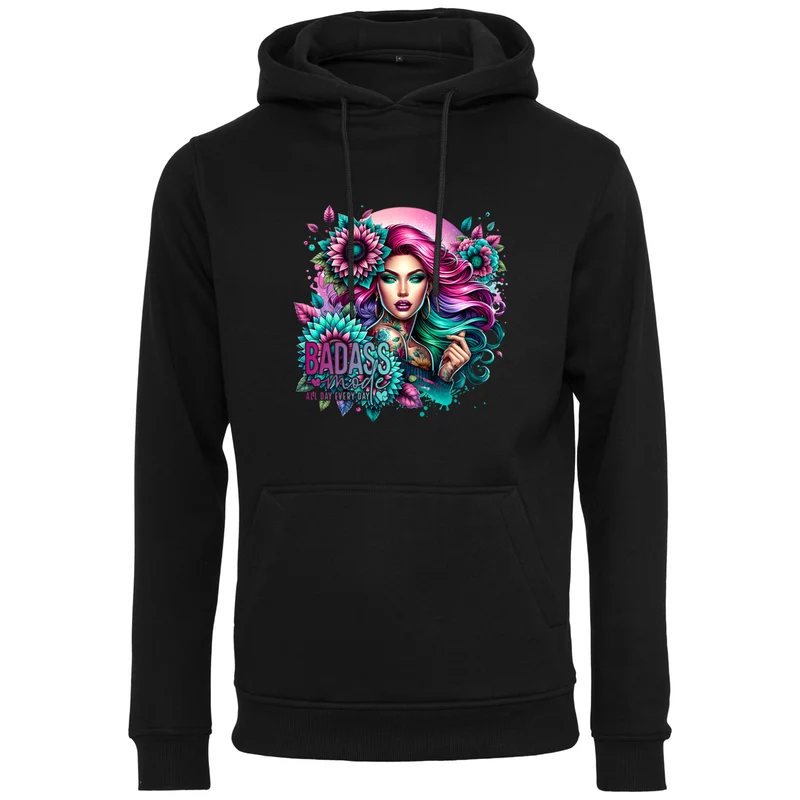 Hoodie - badass Woman