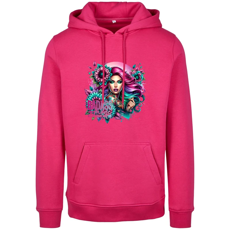 Hoodie - badass Woman