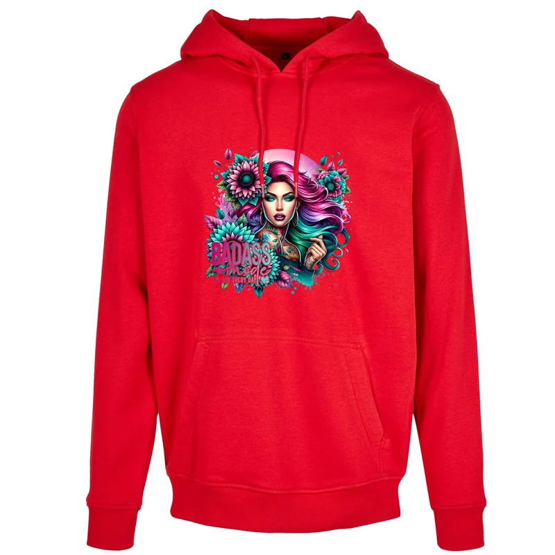 Hoodie - badass Woman