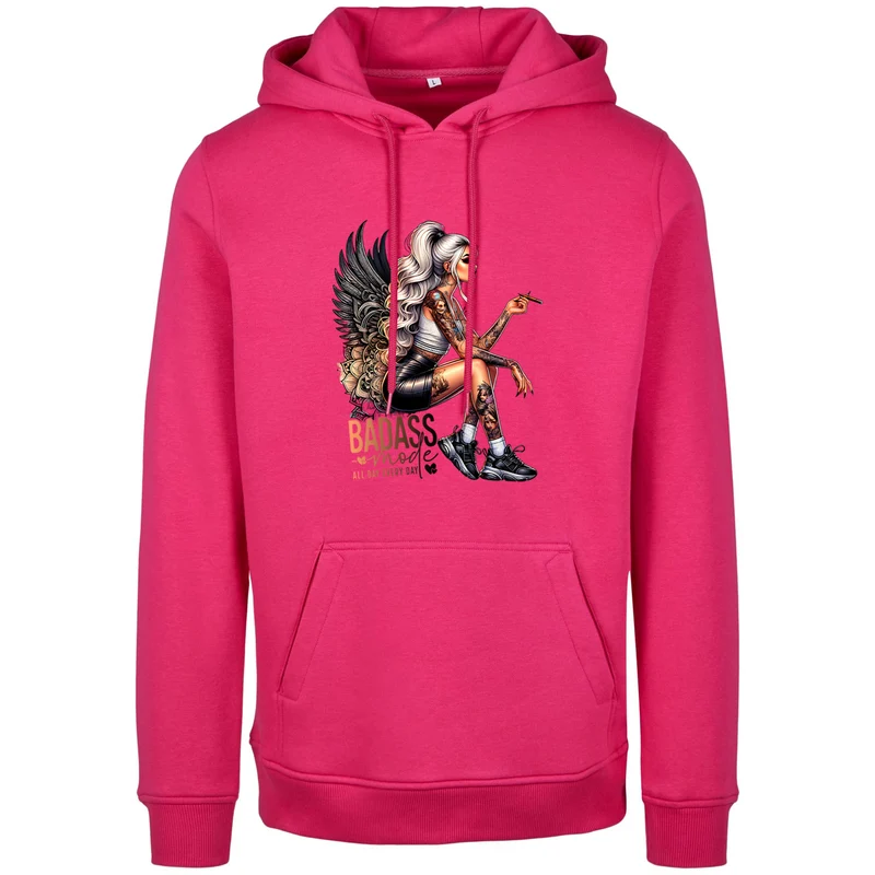 Hoodie - Badass Mode Woman