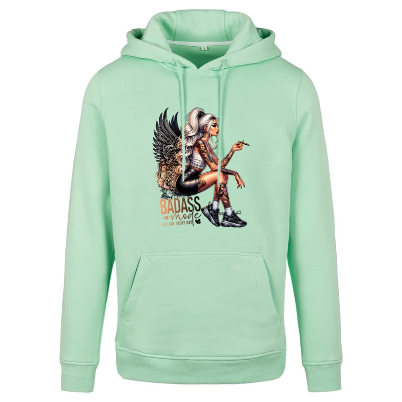 Hoodie - Badass Mode Woman
