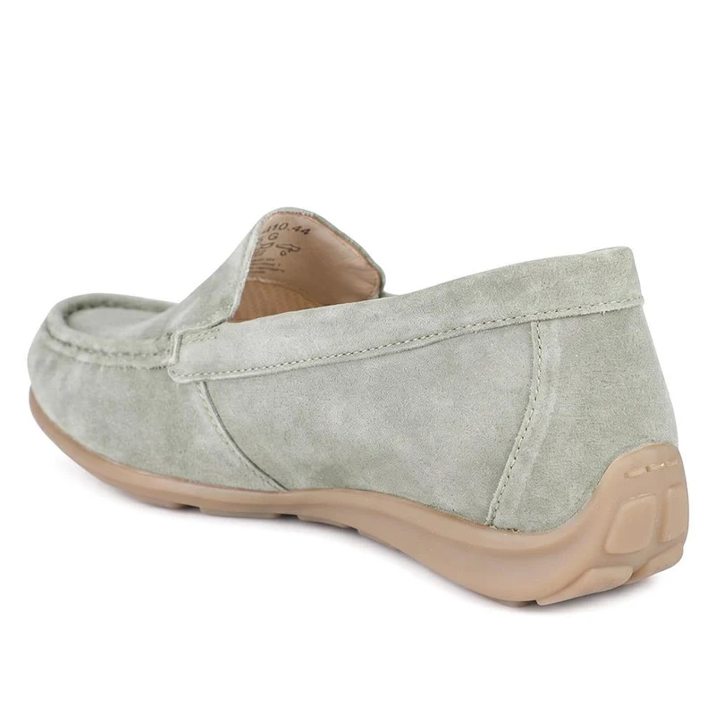 Gabor Suede Leather Moccasins - GABC44062 / 330 680 - Khaki