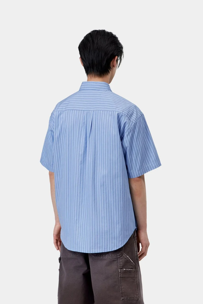 Carhartt WIP Keene Herrenhemd mit Streifen | Curacao