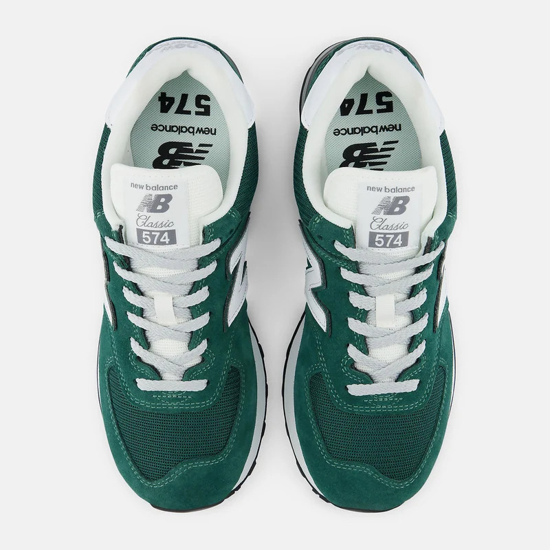 New Balance Unisex-Sneaker 574 | Nordisches Grün Weiß