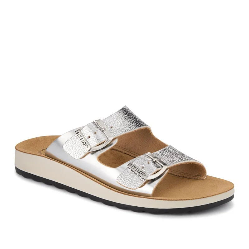 Fly Flot Dual Buckle Strapped Mule Sandals - FLY41019 / 326 665